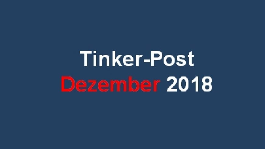 Tinker-Post Dezember 2018